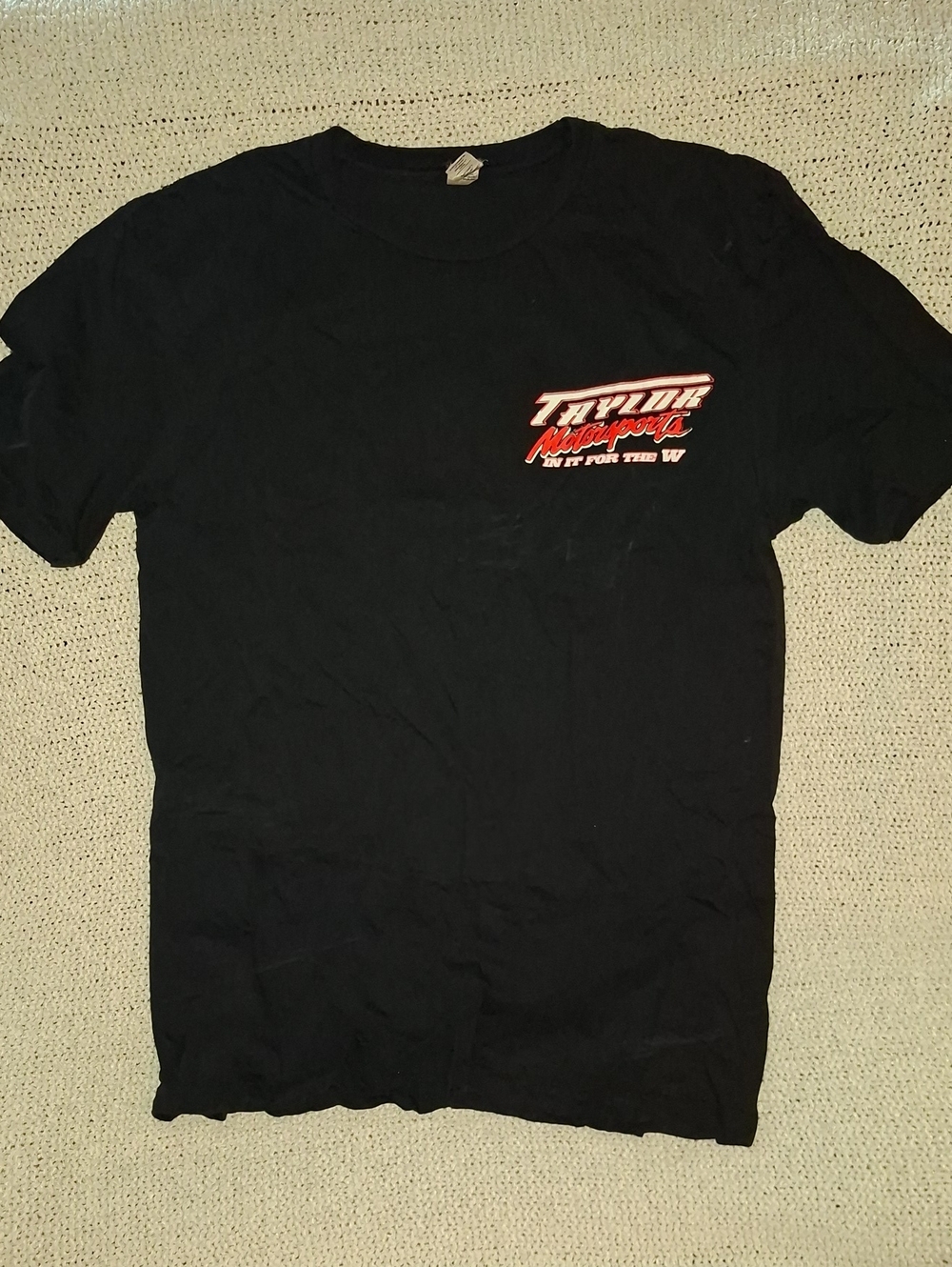 Black Graphic Short-Sleeve Tee